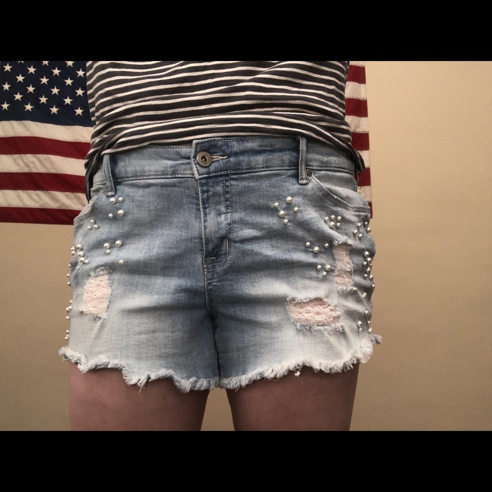 Jean shorts
